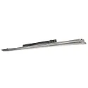 3-faset lampe LINEAR PRO FOLD DALI stiv, DALI styrbar IP20, sort dæmpbar