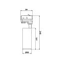 3-faset spot LUCEA TILT DTW svingbar, Dim-To-Warm IP20, kulsort dæmpbar