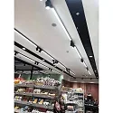 3-faset lampe LINEAR PRO 60 DALI styrbar, multipower IP20, trafik hvid dæmpbar