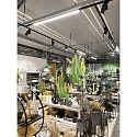 Deko-Light 3-faset lampe LINEAR PRO 60 DALI styrbar, multipower IP20, trafik sort dæmpbar