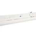 3-faset lampe LINEAR PRO 120 DALI styrbar, CCT Switch, multipower IP20, trafik hvid dæmpbar