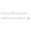 Deko-Light Lysbånd system SANOTRUNK UNIVERSAL on/off IP40, hvid 