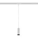 3-faset pendul LUCEA 10 CCT DALI styrbar IP20, hvid dæmpbar