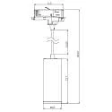 3-faset pendul LUCEA 10 CCT DALI styrbar IP20