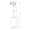 3-faset pendul LUCEA 20 CCT DALI styrbar IP20