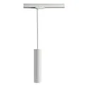 1-faset pendul CAN 350 down, cylindrisk, lang GU10 IP20, hvid
