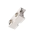 Tilbehør til 3-Faset skinnesystem D LINE - elektrisk stik, 220-240V AC / 50-60Hz, hvid