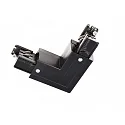 Deko-Light Accessories for 3-phase track system D LINE - 90°-coupler left-right with change mechanism, 220-240V AC, black