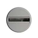 Deko-Light Tilbehør til 3-Faset skinnesystem D LINE - Overflade adapter til lamper, 220-240V AC / 50-60Hz, grå