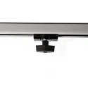 Accessories for 3-phase track system D LINE - mounting adapter for additional components, max. 10kg, black
