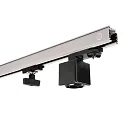 Accessories for 3-phase track system D LINE - mounting adapter for additional components, max. 10kg, black