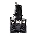 Deko-Light 3-phase pendant suspension D LINE 3-PHASE with strain relief, graphite, black