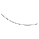 3-faset tillægsskinne D LINE / DALI CURVED 90° / RADIUS 1M højre, 6-polet, trafik hvid