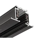 3-phase recessed track D LINE/DALI 100CM, black