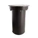  LED Gulvindbygningslampe II WW Udendørsspot, 220-240V, 3W, 30°, 3000K, rustfrit stål, sølv