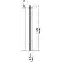 Udendørs LED Loftlampe TRI PROOF MOTION, IP65 IK08, med skjult HF-sensor, 114.5cm, 24.5W 4000K 2500lm 120°