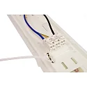 Deko-Light Fugttæt armatur TRI PROOF BASIC 61CM / 18W 840 ON-OFF slagfast, omskiftelig IP65, lysegrå 