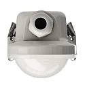 Deko-Light Fugttæt armatur TRI PROOF BASIC 61CM / 18W 840 ON-OFF slagfast, omskiftelig IP65, lysegrå 