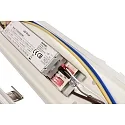 Deko-Light Fugttæt armatur TRI PROOF BASIC 61CM / 18W 840 ON-OFF slagfast, omskiftelig IP65, lysegrå 