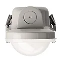 Fugttæt armatur TRI PROOF BASIC MOTION HF - 1210MM med sensor, slagfast, omskiftelig IP65, grå 