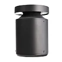 Pælelampe FARO 25 IP65, mørkegrå, klar dæmpbar