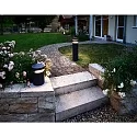 Deko-Light bollard lamp FARO 60 IP65, dark grey, clear dimmable