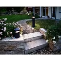 Deko-Light bollard lamp FARO 100 IP65, dark grey, clear dimmable