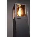 Pælelampe FACADO II 1000MM TONED firkantet E27 IP65, mørkegrå, mat dæmpbar