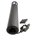 Deko-Light Pælelampe FACADO II 650MM OPAL rund E27 IP65, mørkegrå, mat dæmpbar
