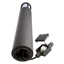 Deko-Light Pælelampe FACADO II 650MM OPAL rund E27 IP65, mørkegrå, mat dæmpbar