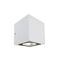 KapegoLED Væglampe CUBODO II Double, 220-240V, 14W, klar / gennemsigtig, hvid