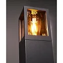 Deko-Light Udendørs wall luminaire FACADO II SQAURE TONED firkantet E27 IP65, mørkegrå, mat dæmpbar