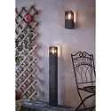Deko-Light Udendørs wall luminaire FACADO II SQAURE TONED firkantet E27 IP65, mørkegrå, mat dæmpbar