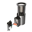 Deko-Light Udendørs wall luminaire FACADO II ROUND TONED rund E27 IP65, mørkegrå, mat dæmpbar