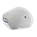 Fugttæt armatur SOTANO IP54 oval, CCT Switch, slagfast, omskiftelig, multipower IP54, grå 
