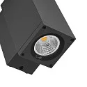 Deko-Light Fasadespot SHORELINE PRO LED SQUARE 70 DOWN 1-flamme, firkantet, CCT Switch IP65, mørkegrå dæmpbar