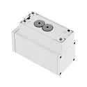 Fasadespot SHORELINE PRO LED SQUARE 70 DOWN 1-flamme, firkantet, CCT Switch IP65, lysegrå dæmpbar