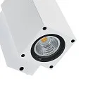 Fasadespot SHORELINE PRO LED SQUARE 70 DOWN 1-flamme, firkantet, CCT Switch IP65, lysegrå dæmpbar