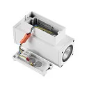 Deko-Light Fasadespot SHORELINE PRO LED SQUARE 70 UP&DOWN 2-flammer, firkantet, CCT Switch IP65, hvid dæmpbar