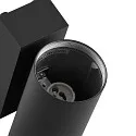 Deko-Light facade spotlight SHORELINE PRO GU10 ROUND UP&DOWN 2 flames, cylindrical, with lamp socket GU10 IP65, dark grey