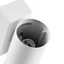 Deko-Light facade spotlight SHORELINE PRO GU10 ROUND UP&DOWN 2 flames, cylindrical, with lamp socket GU10 IP65, white