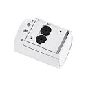 Udendørs wall luminaire CAN OUTDOOR UP OR DOWN 1-flamme, cylindrisk, stiv GU10 IP65, hvid