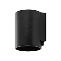 Deko-Light Udendørs wall luminaire CAN OUTDOOR UP OR DOWN 1-flamme, cylindrisk, stiv GU10 IP65, sort