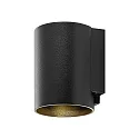 Deko-Light Udendørs wall luminaire CAN OUTDOOR UP OR DOWN 1-flamme, cylindrisk, stiv GU10 IP65, sort