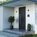 Deko-Light Udendørs wall luminaire CAN OUTDOOR UP OR DOWN 1-flamme, cylindrisk, stiv GU10 IP65, sort