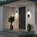 Deko-Light Udendørs wall luminaire CAN OUTDOOR UP OR DOWN 1-flamme, cylindrisk, stiv GU10 IP65, sort