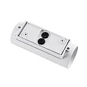 Deko-Light Udendørs wall luminaire CAN OUTDOOR UP & DOWN up / down, 2-flammer, cylindrisk, stiv GU10 IP65, hvid