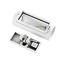 Deko-Light Udendørs wall luminaire CAN OUTDOOR UP & DOWN up / down, 2-flammer, cylindrisk, stiv GU10 IP65, hvid