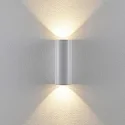 Deko-Light Udendørs wall luminaire CAN OUTDOOR UP & DOWN up / down, 2-flammer, cylindrisk, stiv GU10 IP65, hvid