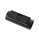 Deko-Light Udendørs wall luminaire CAN OUTDOOR UP & DOWN up / down, 2-flammer, cylindrisk, stiv GU10 IP65, sort